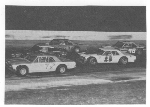 1975 World Series – Close action with Bill Kress 7X_ Jim Fenton Four_ Pete Hamilton 25 and Jody Ridley 98___