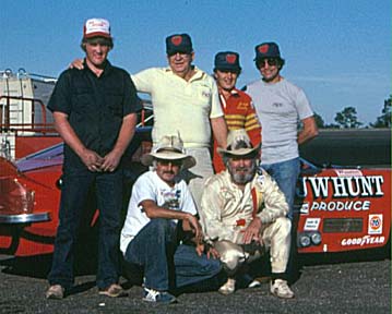 J_W_ Hunt with Steve Grissom_ Butch Lindley_ Freddy Fryar_ Rat Lane and Billy McGinnis at Pensacola _Tony Martin Photo_