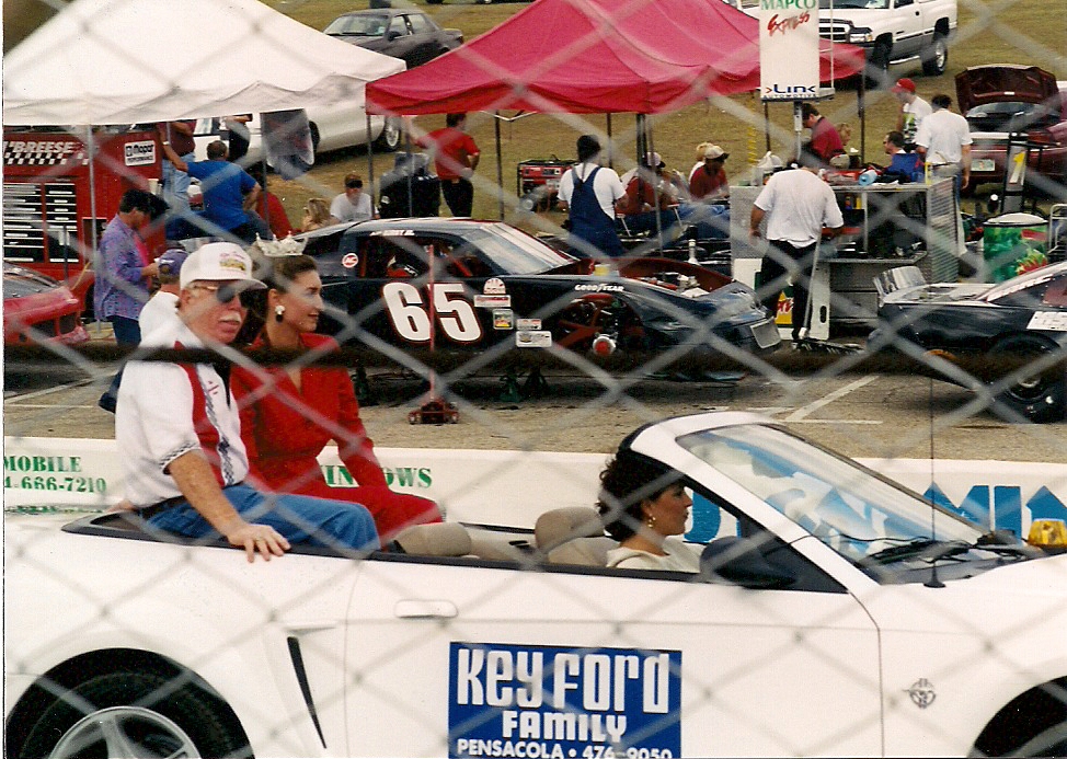 RED In The Grand Marshal Seat