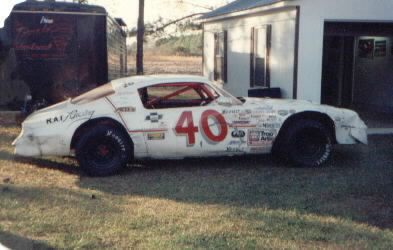 1st car when we moved down south, raced at East Carolina Motor Speedway
