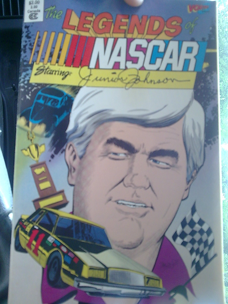 jr johnson in comics hmmmm