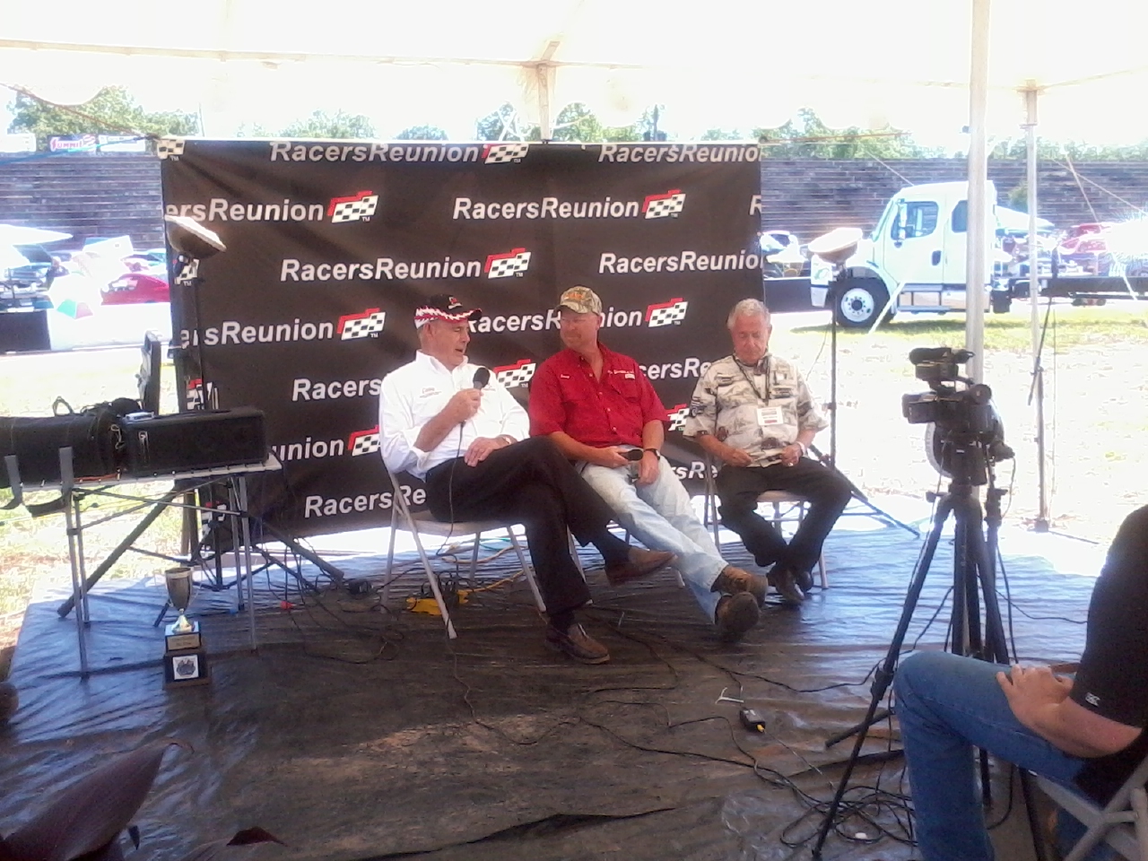 Harold Fountain,Larry Smith, and Rex White ar MGR 2012 reunion