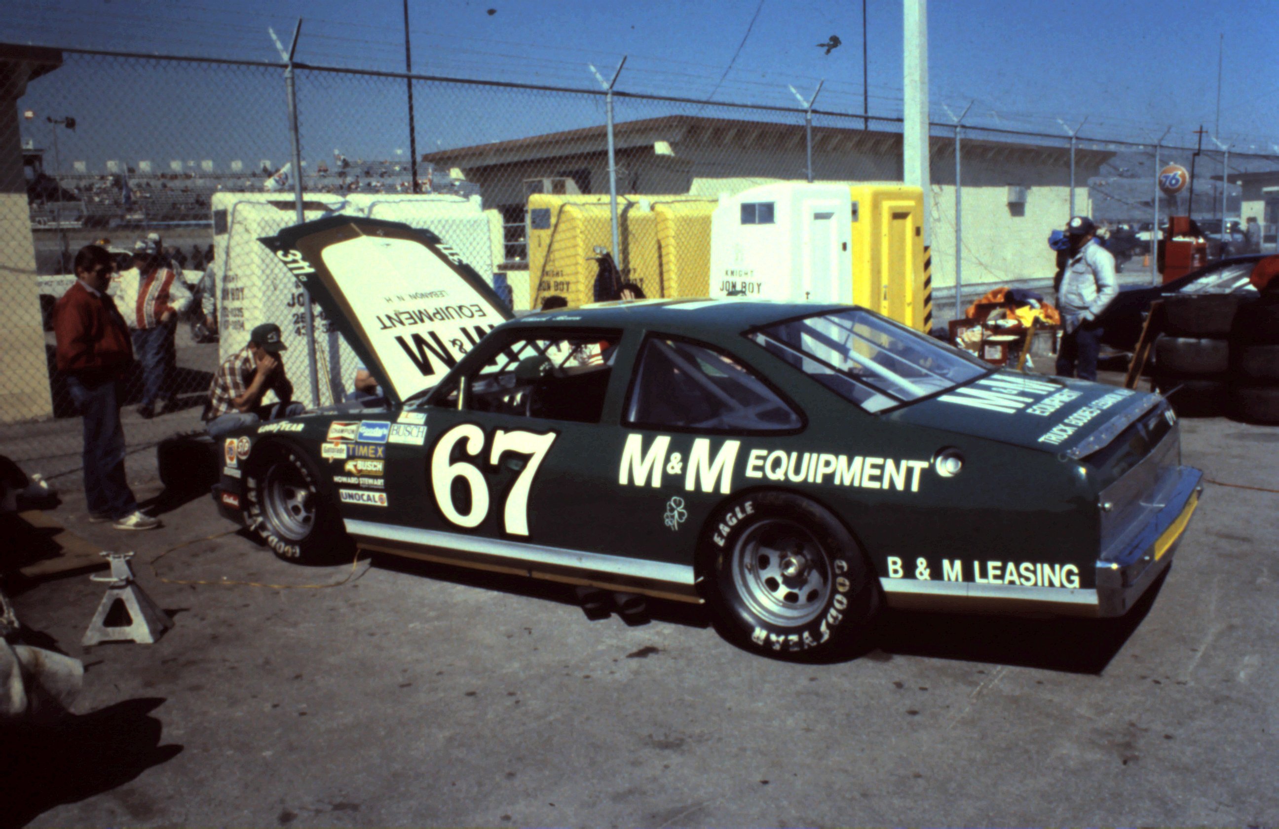 CHUCK BOWEN.BUSCH CAR..DAYTONA 86