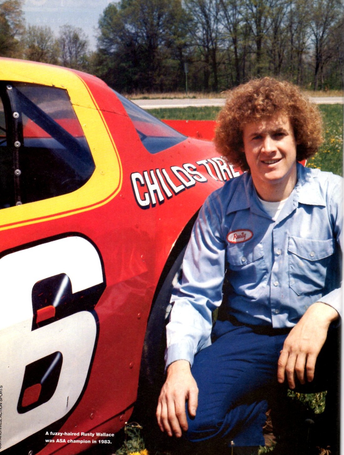 RUSTY WALLACE 1983 ASA CHAMP