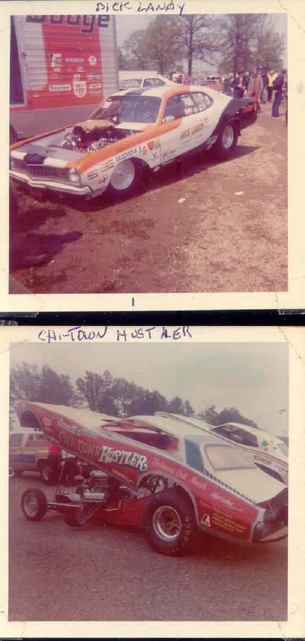 DICK LANDY…CHI-TOWN HUSTLER…DRAGWAY 42..1973