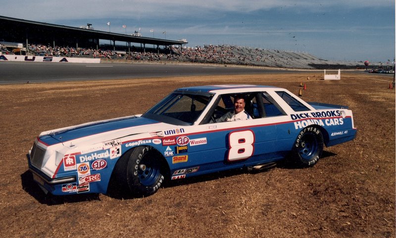 Before Jr. raced #8