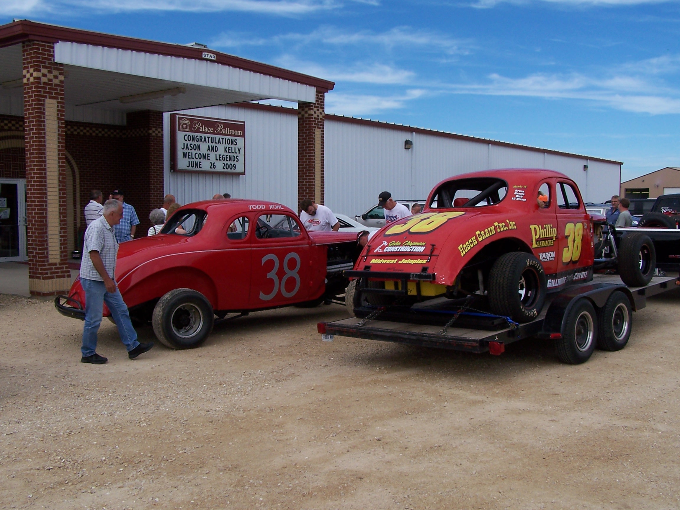 Legends Night at Farley Race track