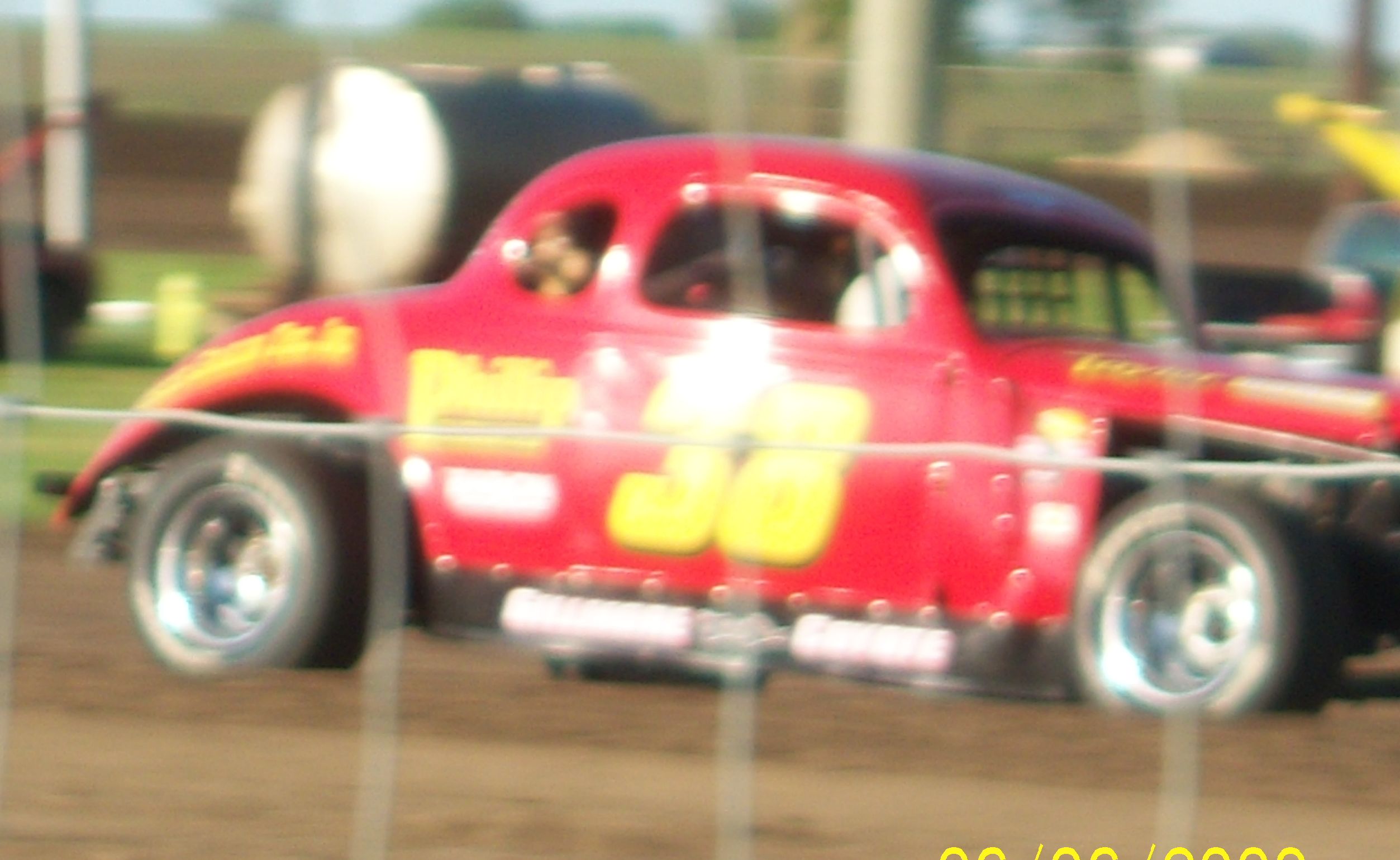 On the track at Tipton