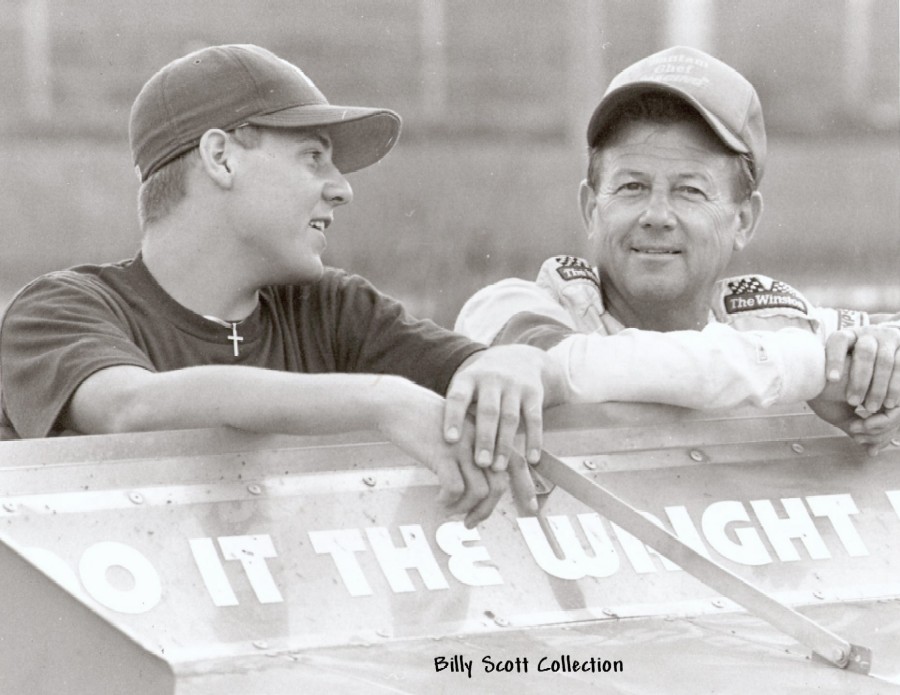 Billy Scott and Grandson Scott Farr