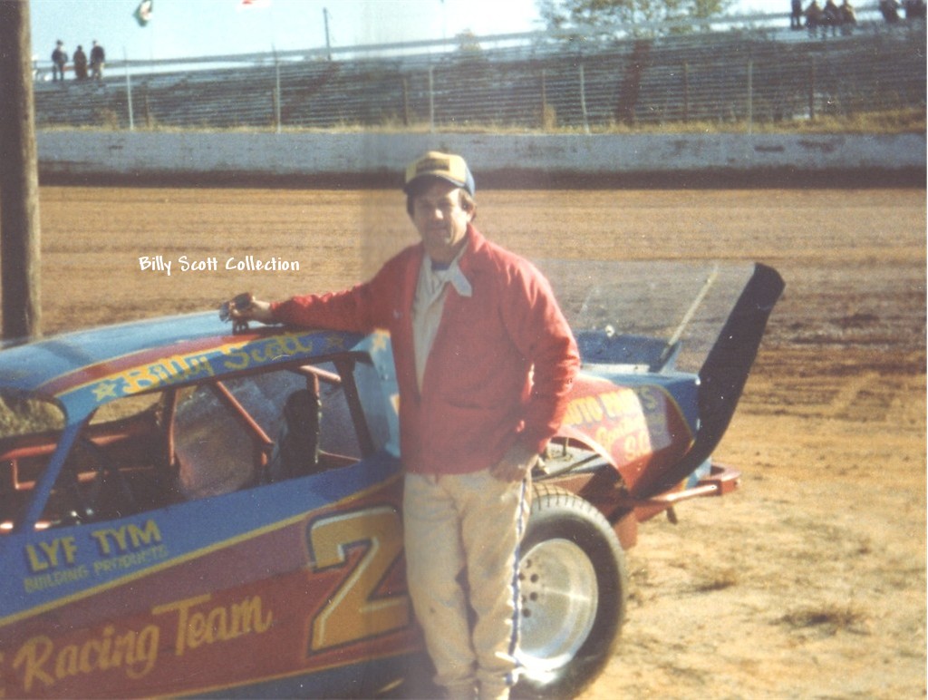 BILLY SCOTT AT CHEROKEE SPEEDWAY 1980S’