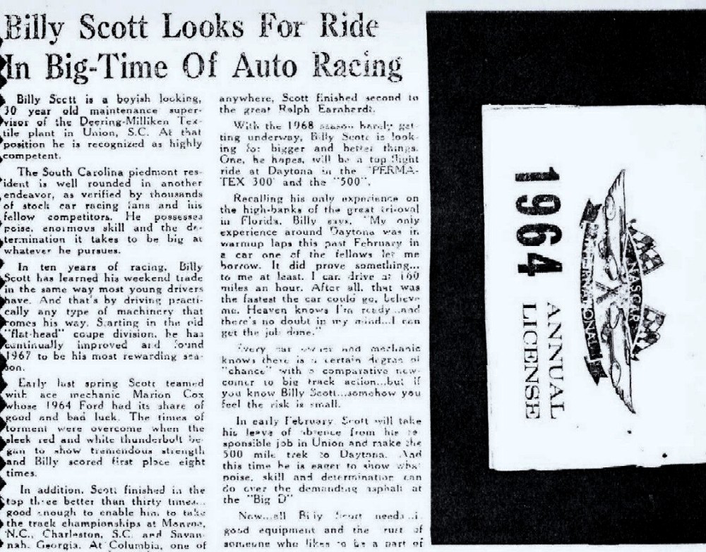 Newspaper Article 1967