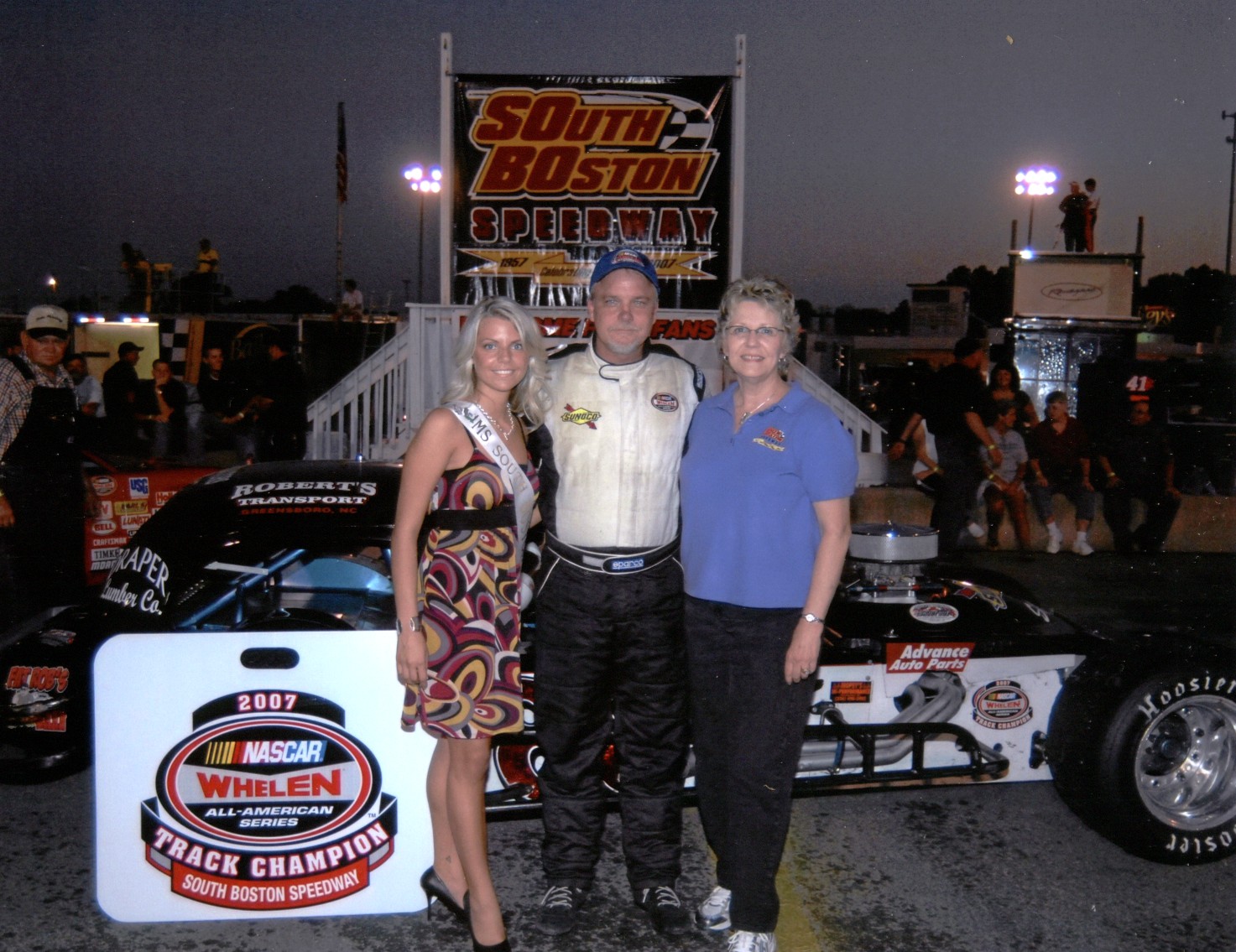 SoBo Track Champion 2007 Southern Vintage Modified