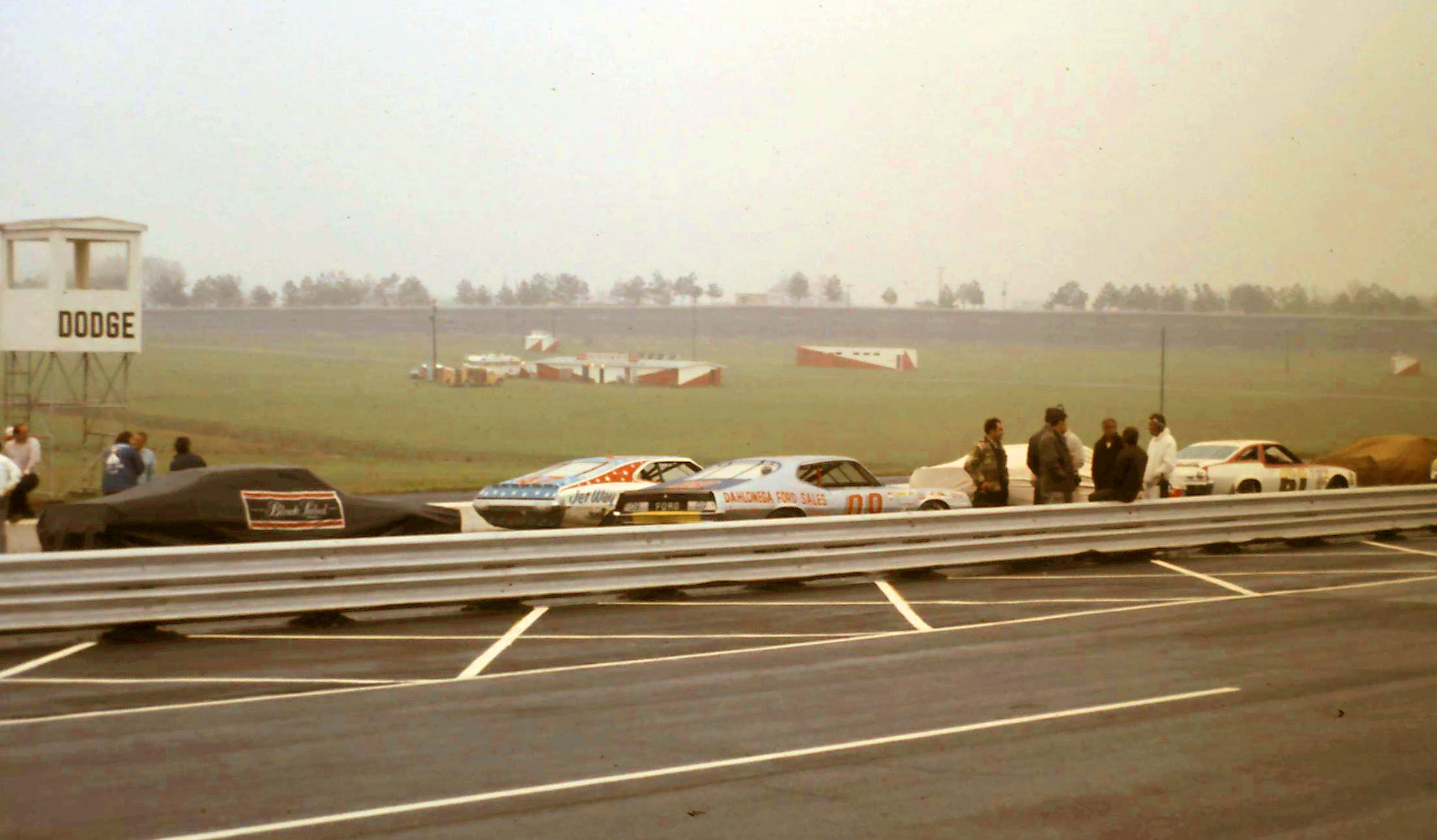 #61 Clarence Lovell #09 Charles Bennett #47 Raymond Williams #92 Larry Smith 1973 Atlanta 500