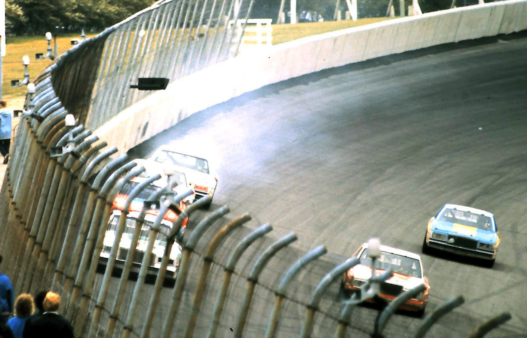 #88 Bobby Allison #43 Richard Petty 1982 Champion Spark Plug 400 @ Michigan