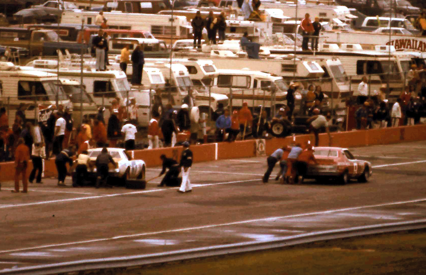 #9 Bill Elliott #47 Harry Gant 1980 Gabriel 400 @ Michigan
