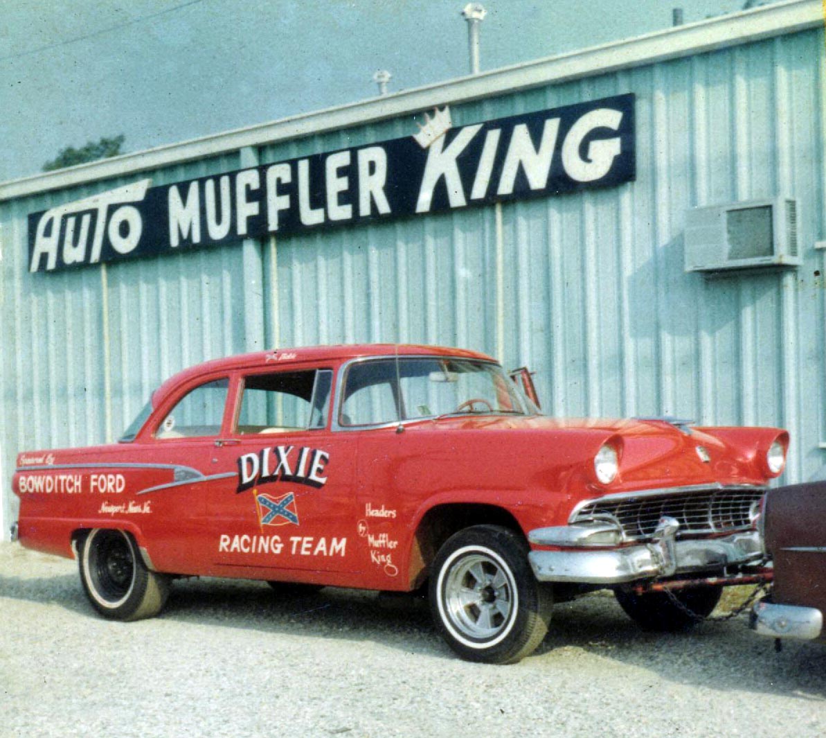 1956 Ford B/MP, raced at Suffolk, VA from 1965 to about 1971. Powered by a 406 w/3-2V…