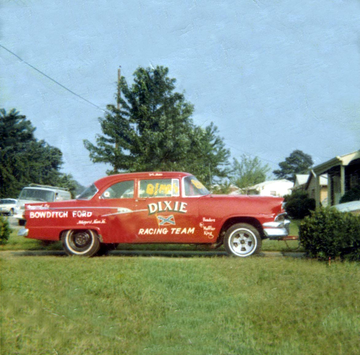 1956 Ford B/MP, raced at Suffolk, VA from 1965 to about 1971- Photo Circa 1967, Driven by…