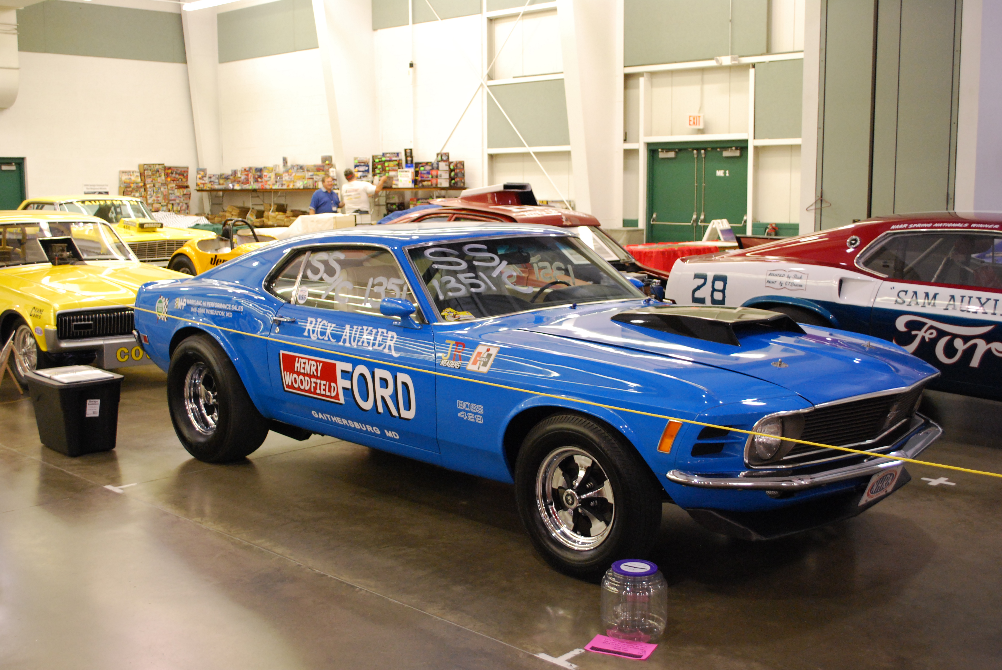 1970 Boss 429 Mustang SS/C. Originally driven by Rick Auxier, Converted to A/SM in 1975…