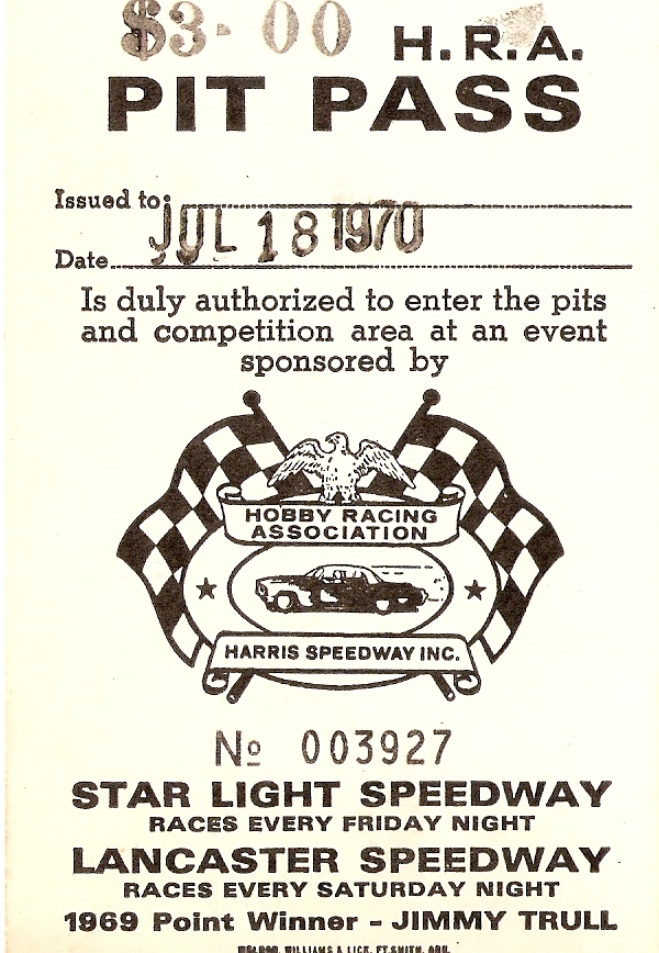 3.00 PIT PASS