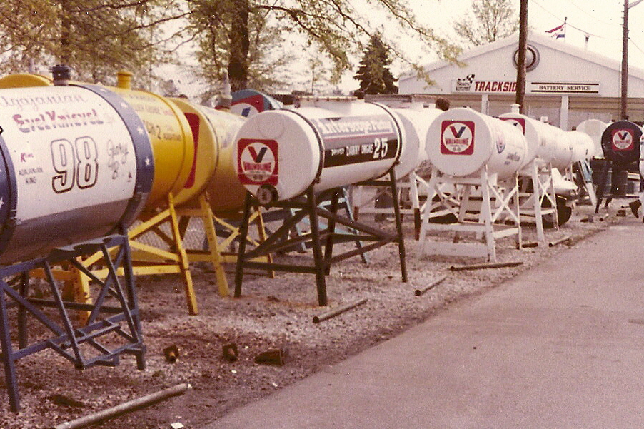 Fuel Tanks at Indy 500 in 1978