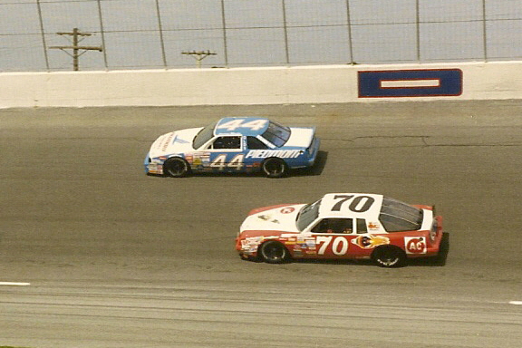Sterling Marlin & JD McDuffie racing in Daytona 125’s