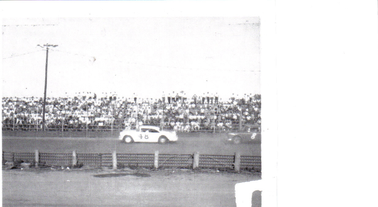 Not sure who is driving in this picture. It could be Mutt Powell or Willie Davis. Wille…