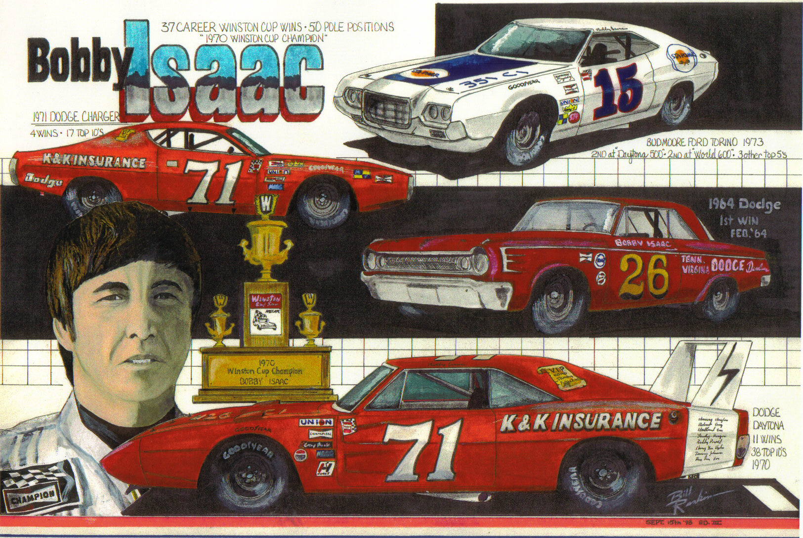 Bobby Isaac artwork
