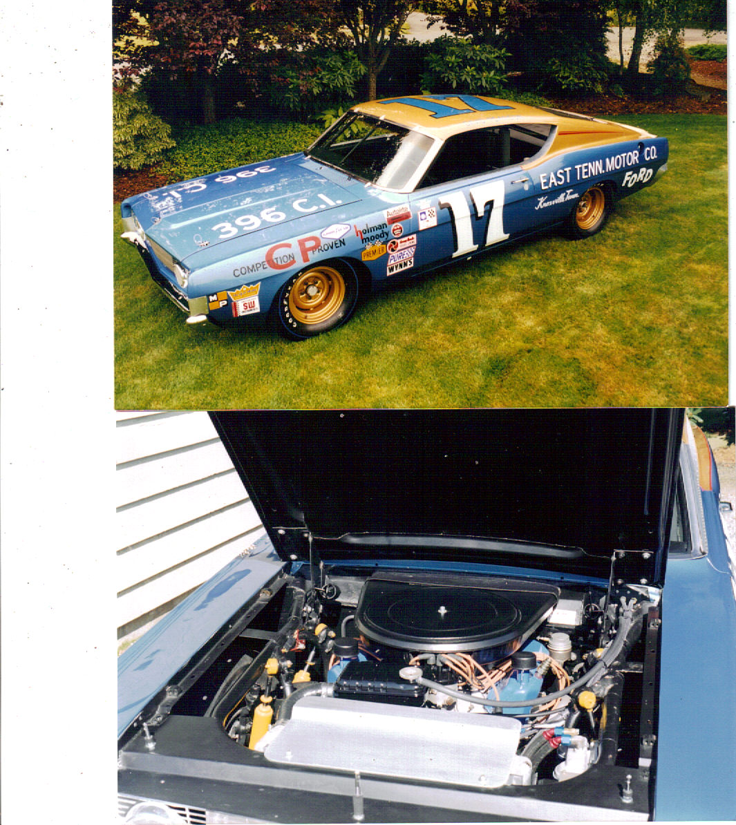 David Pearson car restored by Jim Lindholm