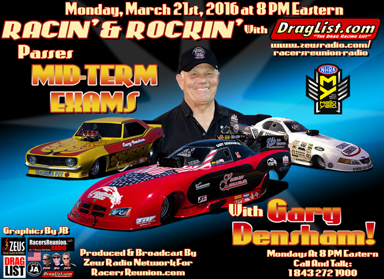 Gary Densham – Mar 21, 2016