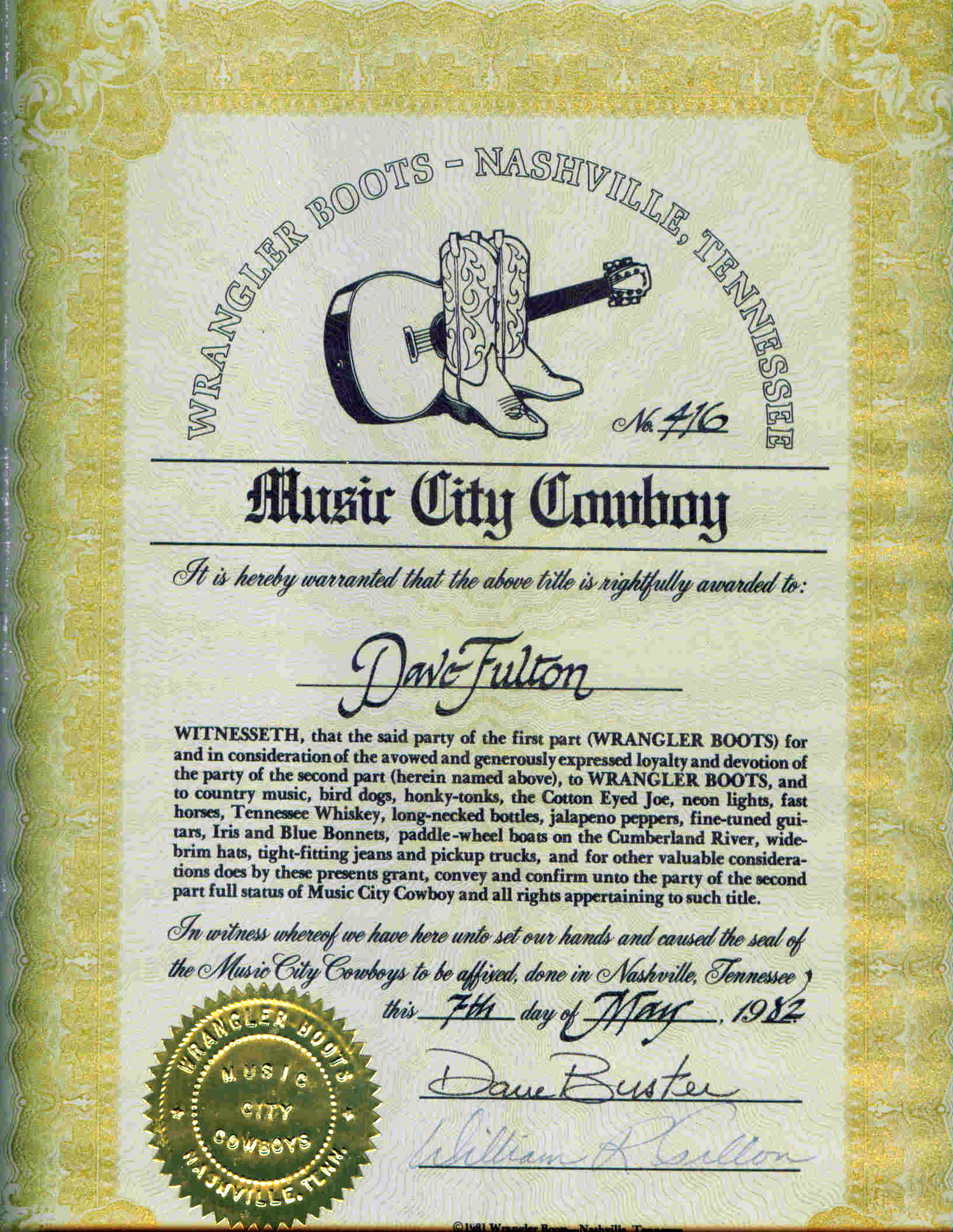 Music City Cowboy