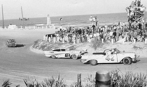 Daytona Beach 1958 Convertible Race