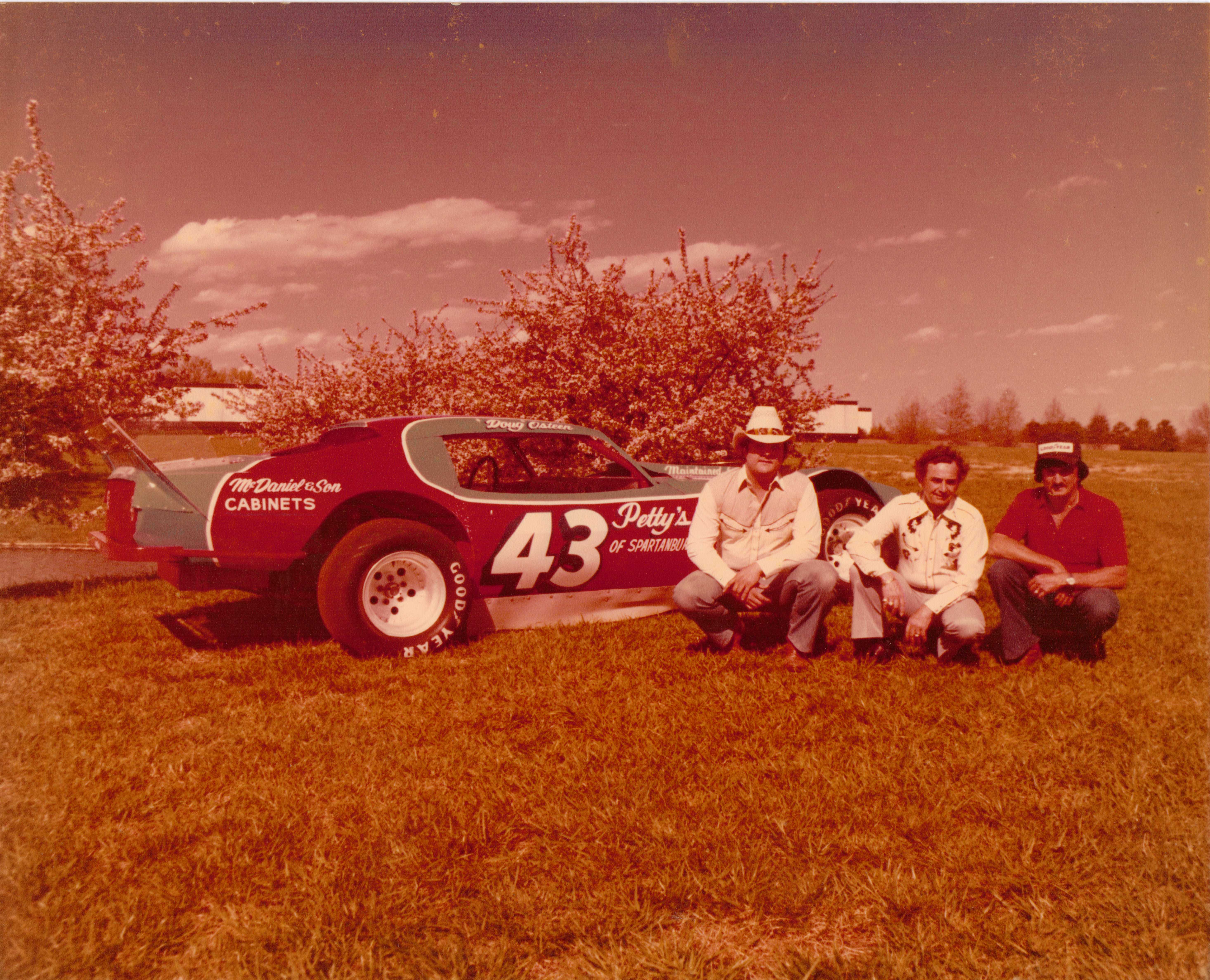 This was taken at Milliken Pond in Spartanburg, SC in 1980. THe picture includes Doug…