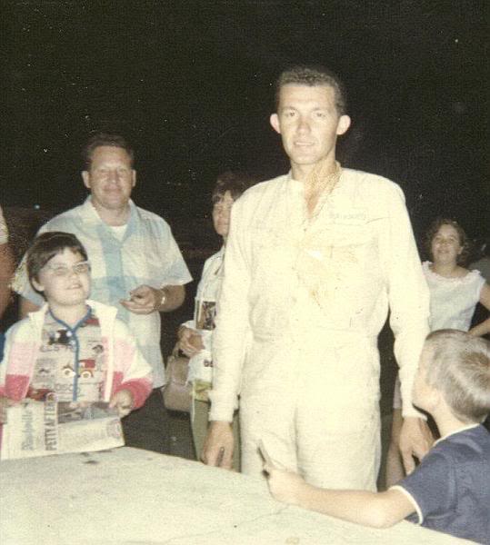 Richard Petty after winning Nashville