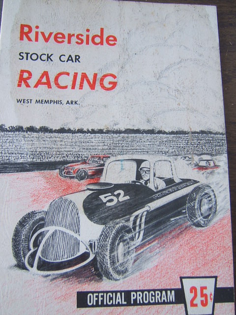 Riverside Speedway program
