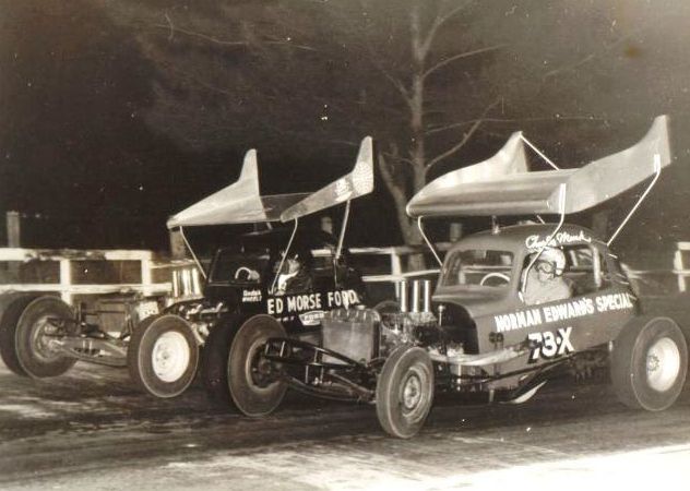 Charlie Monk (73X) and Rod Perry (71)