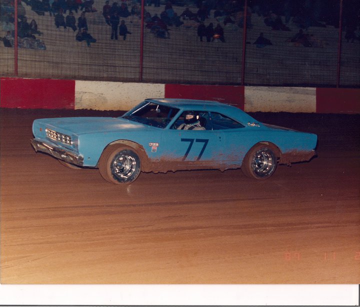 Taken in the mid 80’s at Dixie Speedway in Woodstock, Georgia. This was a Bomber Division…