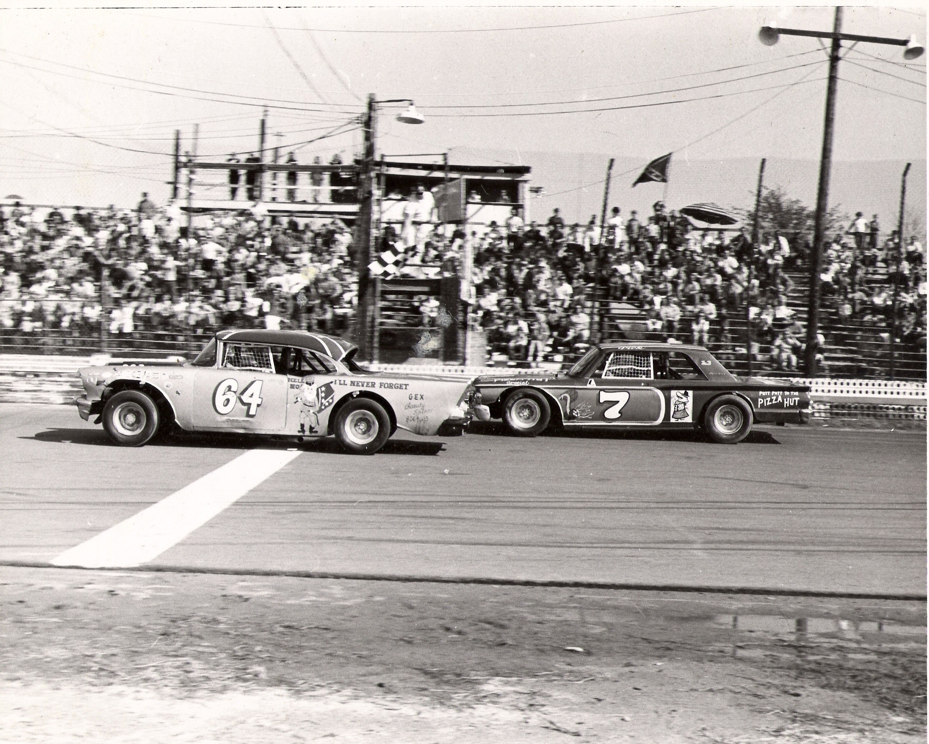 Lester Gupton at Langley Speedway