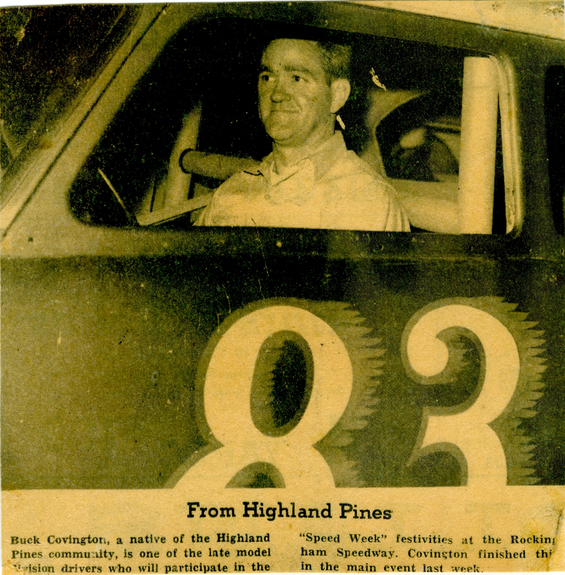 ROCKINGHAM SPEEDWAY 1960’S