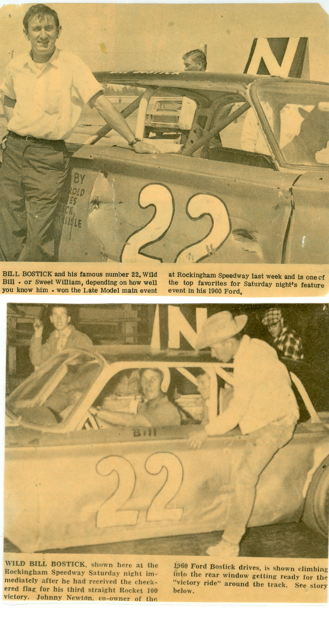 ROCKINGHAM SPEEDWAY 1960’S