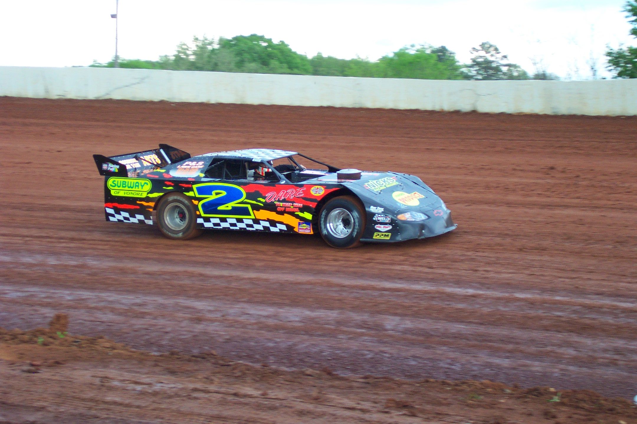 Packing the track