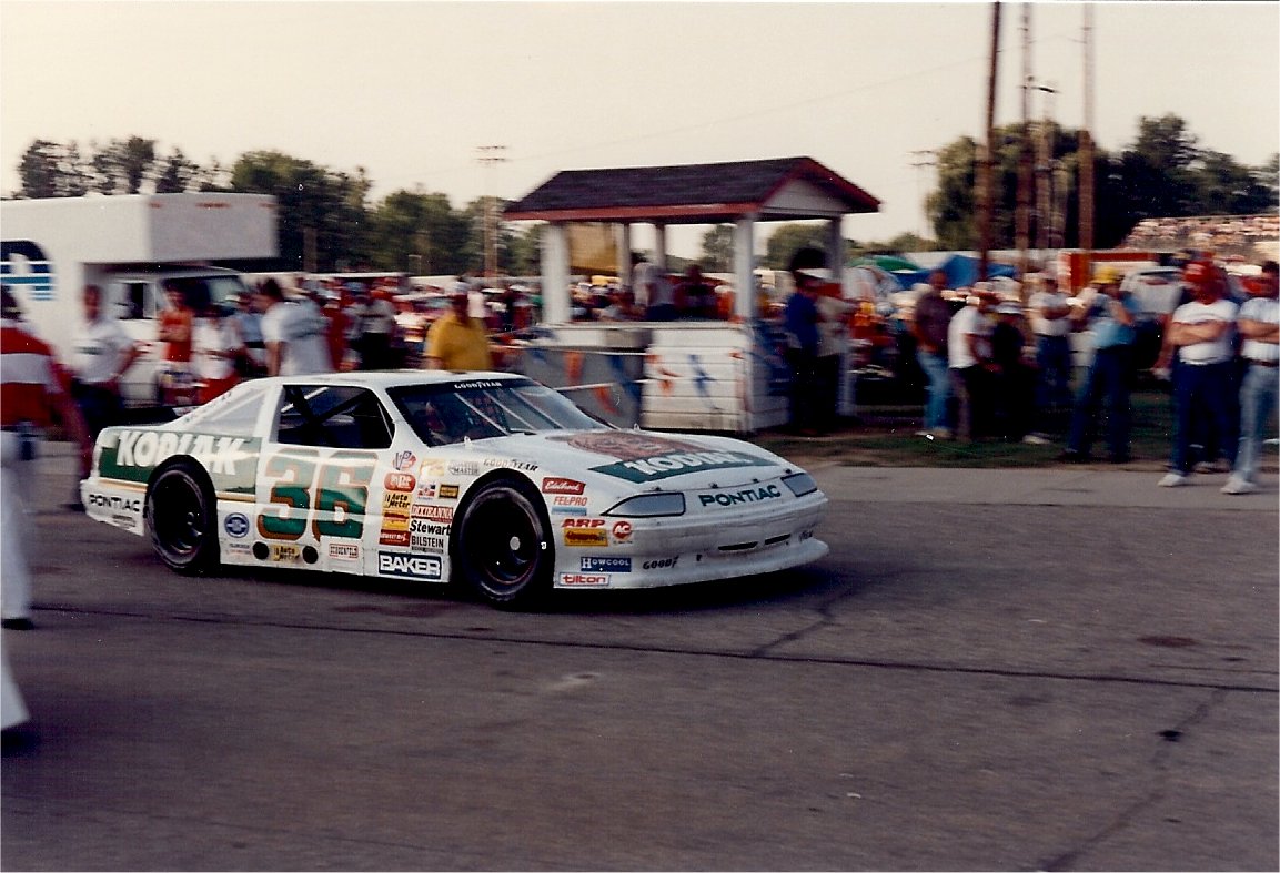 Kenny Wallace’s ASA Pontiac at Berlin Raceway