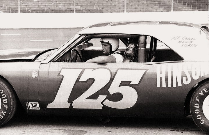 CHARLIE BINKLEY GETTING READY TO GO OUT AND QUALIFY HIS 66 CHEVELLE FOR THE FLAMELESS 300…1970