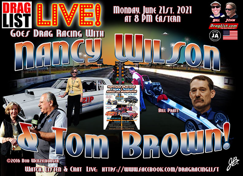 2021 DragList LIVE Graphics