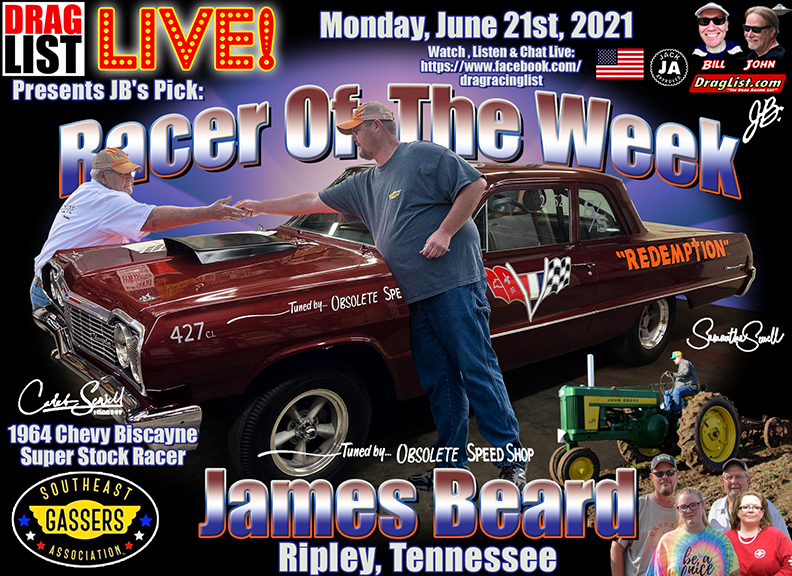 2021 DragList LIVE Graphics