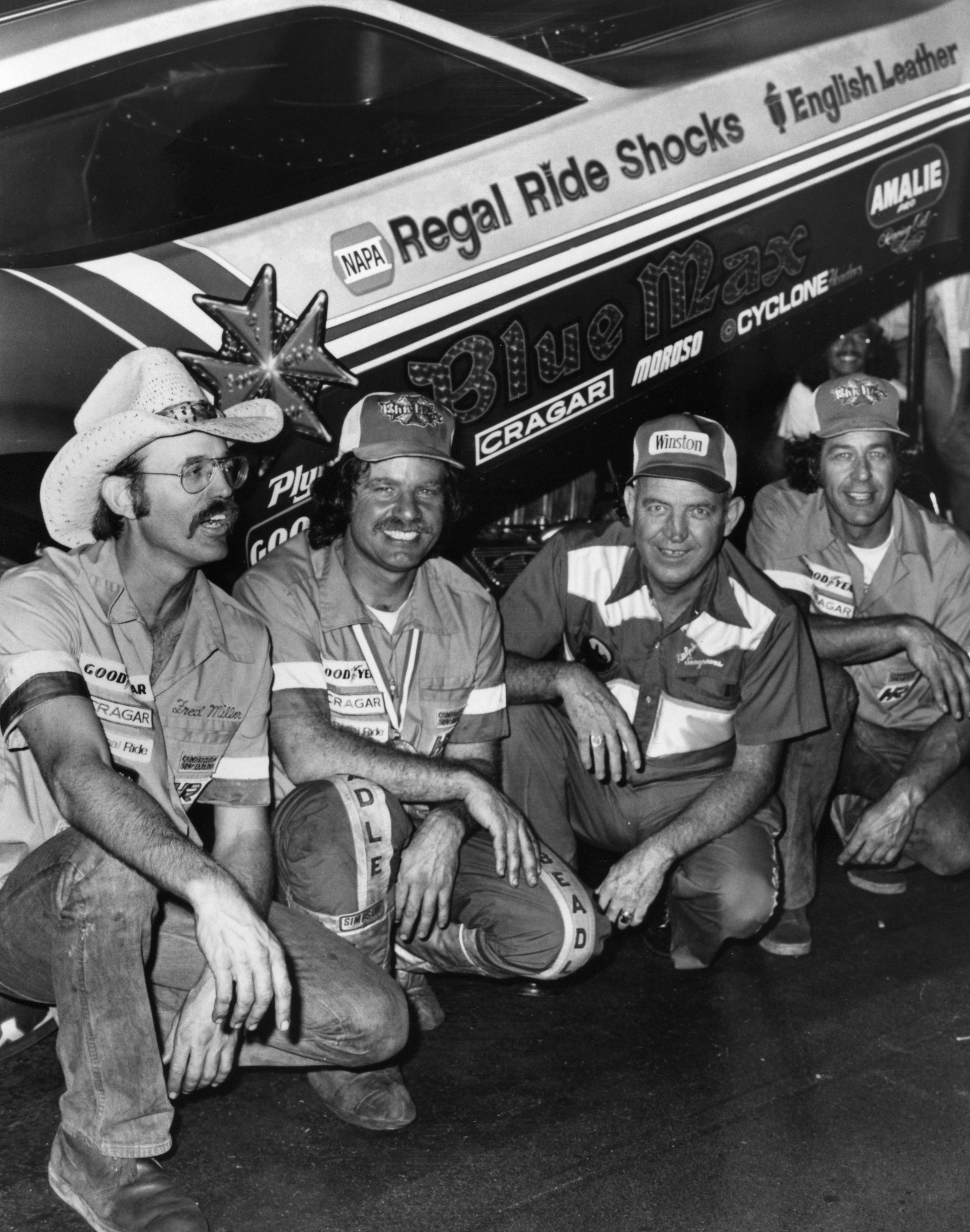 Winners Circle Winston World Finals with the Blue Max.