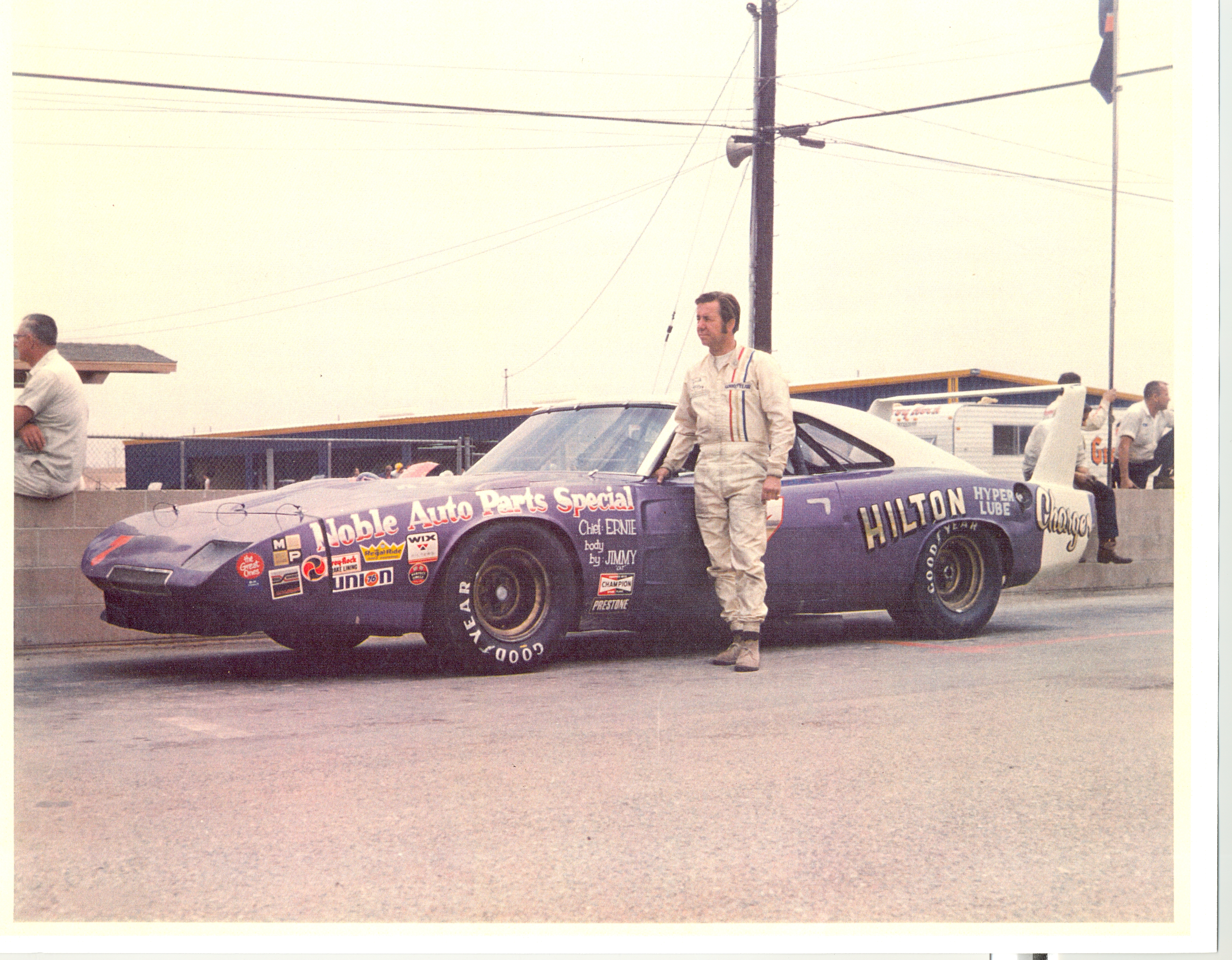Jack McCoy and the #7 Daytona at Riverside