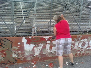 Cris at North Wilkesboro Speedway