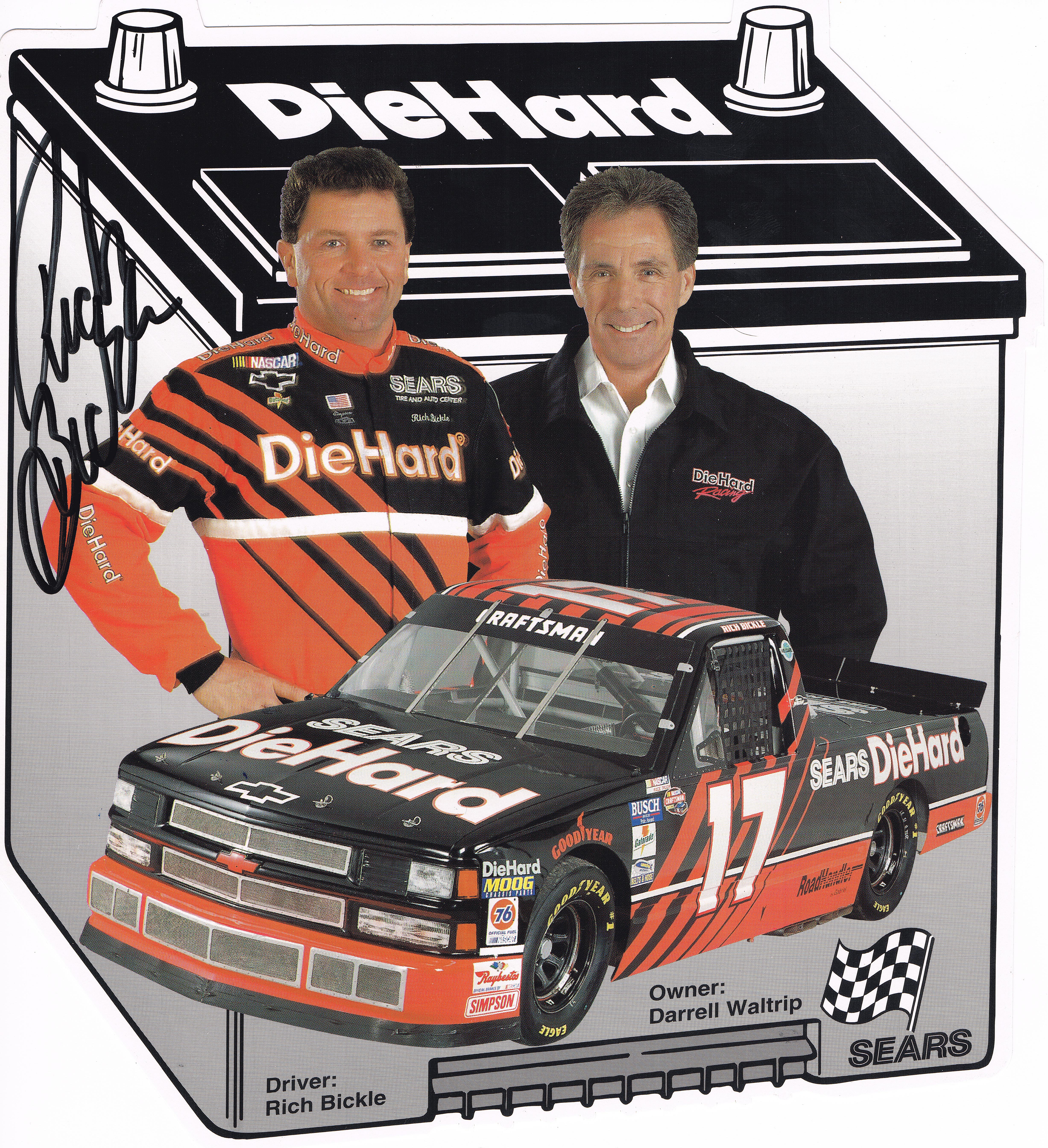 Darrell Waltrip and Rich Bickle (1997)