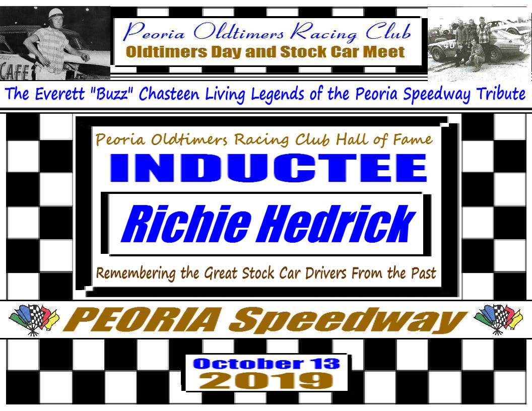 Peoria Oldtimers Racing Club ‘Oldtimers Day” 2019 at the Peoria Speedway in Peoria Illinois …..