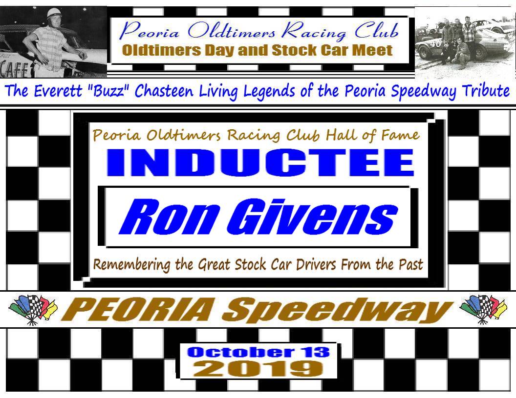 Peoria Oldtimers Racing Club ‘Oldtimers Day” 2019 at the Peoria Speedway in Peoria Illinois …..